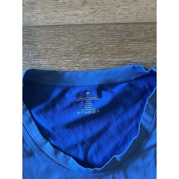 Fabletics Mens Blue Sleeveless Athletic tank Top Size XL - Picture 3 of 3